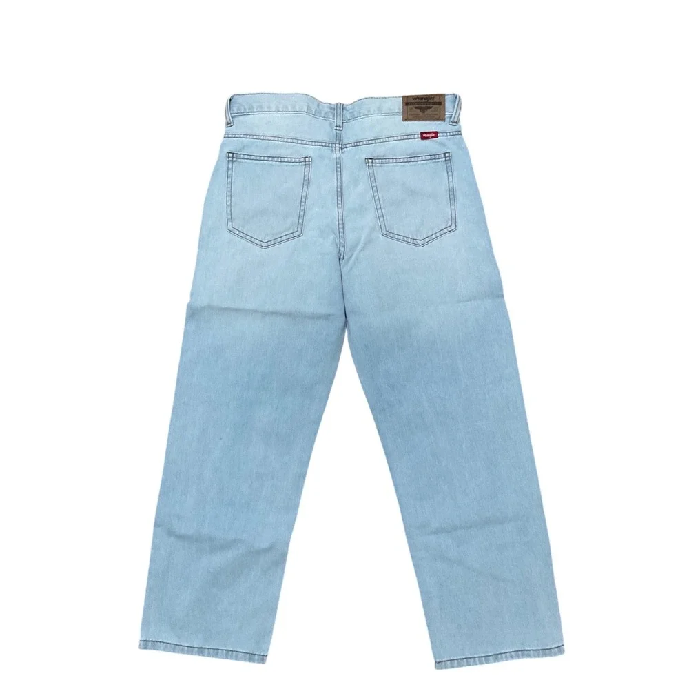 Wrangler Loose Fit Jeans Lot Of 3 Light Wash Boys 12 Husky